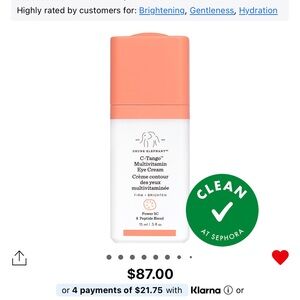 Drunk Elephant C-Tango Multivitamin Eye Cream BNIB
